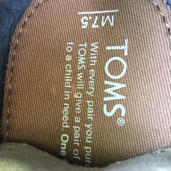 Toms Men Brogue Contract Derby Shoes - Picture 5 of 6